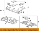 Gm Oem 14-25 Impala,malibu Rear Body Floor Interior Trim-speaker Grille 22961202. Fixed Price $26.23.