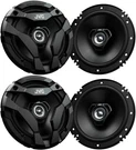 4) Jvc CS-DF620 6.5" 2-WAY Coaxial Car Audio Speakers. Fixed Price $74.99.