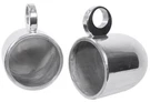 2) Silver Wakeboard Tower Enclosure Pods Rockford Fosgate PM282H Speakers. Fixed Price $164.95.