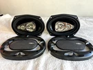 Pair Of Boss BE694 Rage 6X9 500W Full Range Audio Speakers With Led Light Grill. Fixed Price $40.00.
