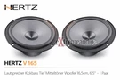 Hertz V 165 Speaker Kickbass Woofer Midrange 16.5 Cm, 6.5" - Pair. Fixed Price $53.44.