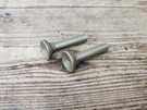 1960'S Buick Olds Pontiac Chevy Cadillac Gold Door Panel Lock Stem Pull Knobs Gm. Fixed Price $22.50.