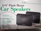Radio Shack " Car Speakers One Pair 60 Watt 12-1740 New. Fixed Price $13.00.