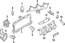 Genuine Nissan Inst Panel Speaker 284P3-6PA0A. Fixed Price $120.43.