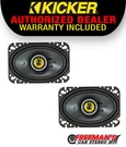 Kicker 46CSC464 Cs-series 4X6-INCH Coaxial Speakers. Fixed Price $59.96.
