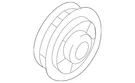 Genuine Volkswagen Front Dr Speaker 5H0-035-453-A. Fixed Price $42.17.