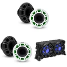 Kicker Marine (2) 48KMXL65 Horn Loaded 6.5" & 51MWLE104 10" Enclosure,.... Fixed Price $2155.91.