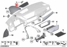 Genuine Bmw X1 Zinoro 1E E84 M12 16D 16I 18D Trim Centre Speaker 51452993144. Fixed Price $64.94.