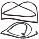 New Lh & Rh Cargo Door Seal Set Side Rear / 1961-1967 Ford Econoline Van. Fixed Price $117.99.