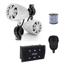 Pyle Marine Bluetooth Controller W/mic, 2X 2.25" Off-road Speaker (white), Wire. Fixed Price $133.99.