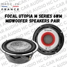 Focal Wm Utopia Series 6.5" 4-OHM Component Woofers Pair 100W Rms New. Fixed Price $1899.00.