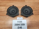 Oem Bmw E46 Convertible Rear Left Right Audio Sound Speaker Harman Kardon Pair. Fixed Price $75.00.