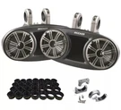 Kicker 41KMT674 Dual 6-3/4" Marine Tower Long Throw Speakers Pair (charcoal). Fixed Price $629.99.