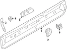 Genuine Bmw Side Gate Trim Clamp 07-14-7-468-646. Fixed Price $17.34.
