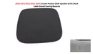 2020 2024 Lincoln Aviator Oem Speaker Grille Black Label Grand Touring Reserve. Fixed Price $85.00.