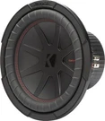 Kicker Compr 48CWR102 10" Dual 2-OHM Component Subwoofer. Fixed Price $134.81.