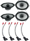 Alpine 5X7 Front+rear Speaker Replacement 2001-05 Ford Explorer Sport Trac. Fixed Price $299.90.