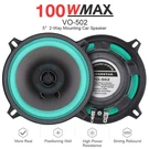 2PCS 5 Inch 100W Car Hifi Coaxial Door Audio Music Stereo Loudspeaker. Fixed Price $13.02.