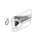 Genuine Mopar Speaker Right Front 68347026AB. Fixed Price $83.18.