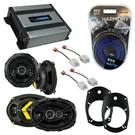 Fits Dodge Ram Truck 1994-2001 Speaker Upgrade Kicker DSC693 DSC5 HA-A400.4 Amp. Fixed Price $277.99.