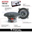 Focal Access Speakers 2 Way Coaxial 100MM 80W/40RMS Black. Fixed Price $164.60.