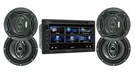 Soundstream VR-651B 2-DIN Multimedia Receiver + 4X Audiotek K65.4 6.5" Speakers. Fixed Price $189.99.