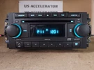 Genuine 2004 - 2010 Chrysler Dodge Jeep Factory Radio MP3 Cd Player Ref W/ Aux. Fixed Price $108.97.
