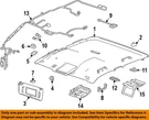 Gm Oem 14-20 Escalade Esv Roof Interior Trim-microphone Cover 22944231. Fixed Price $27.96.