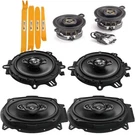 Pioneer Tsa Series 6X9" & 6.5" Front/rear Car Door Speakers 3.5" Dash. Fixed Price $253.99.