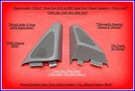 2000 2005 Buick Lesabre Oem Gray Front Door Tweeter Speaker Trim Covers Lh Rh. Fixed Price $109.95.