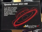 Maxxima + By Panor Speaker Model MSX-1466 Nib. Fixed Price $14.95.